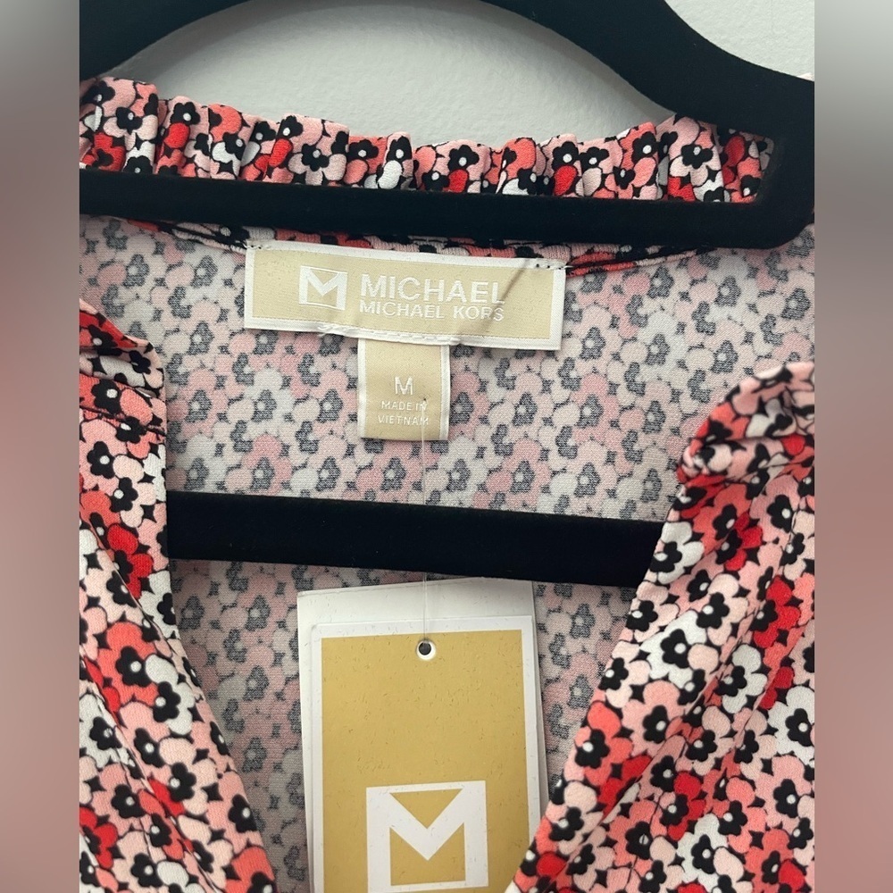 NWT Micheal Kors dress size M in flamenco coral colour - Picture 9 of 10